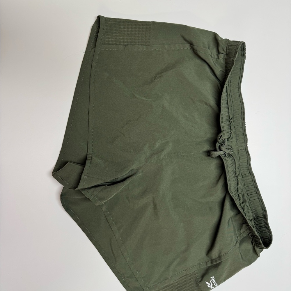 Reebok Olive Green Sports Shorts